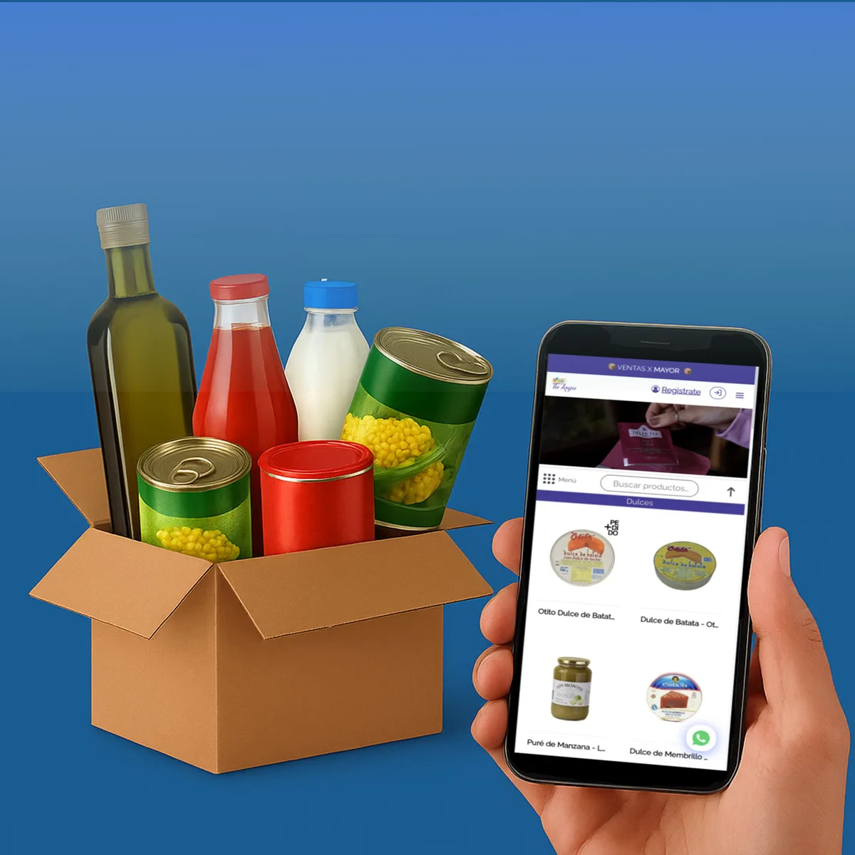 Alimentos y bebidas por mayor