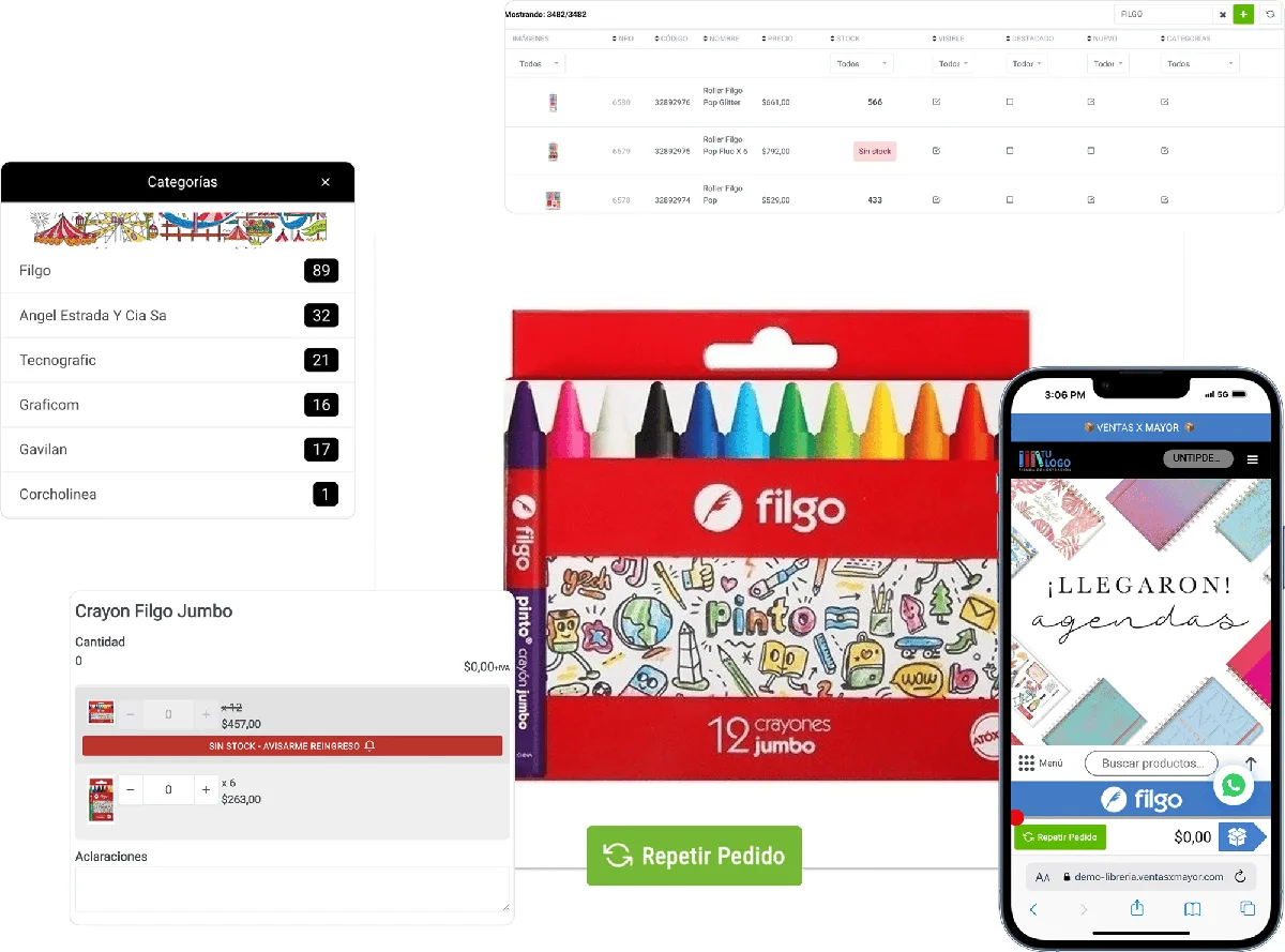 Funciones para libreria y oficina mayorista ventasxmayor.com.mx-1