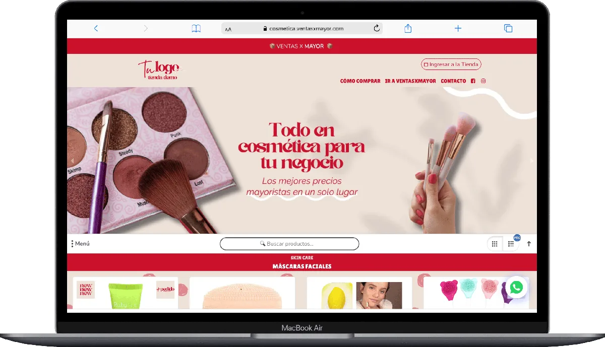 DEMO COSMETICA VENTASXMAYOR