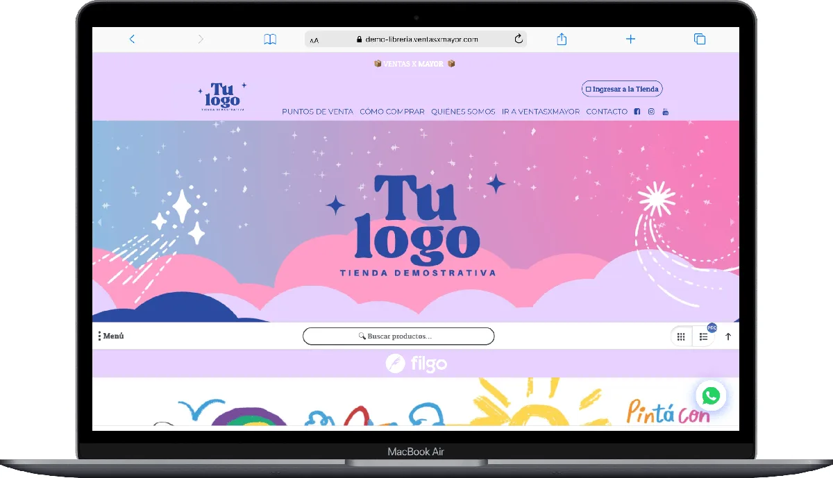 Tienda demo de Libreria hecha con ventasxmayor.com.mx