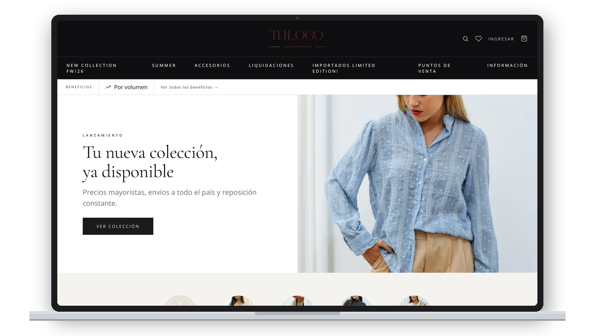 Demo indumentaria de ventasxmayor.com.mx