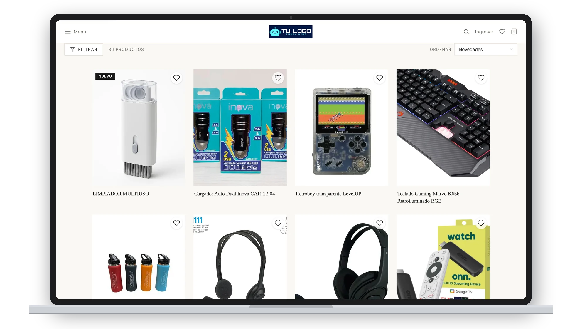 Tienda demo de bazar hecha con ventasxmayor.com.mx