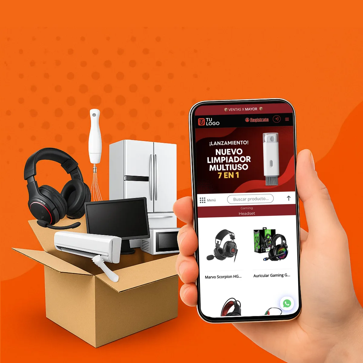 Tienda demo de bazar hecha con ventasxmayor.com.mx